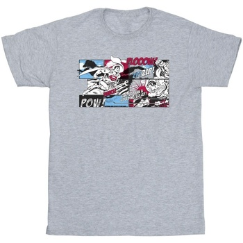 Abbigliamento Uomo T-shirts a maniche lunghe Dc Comics Superman Comic Strip Grigio