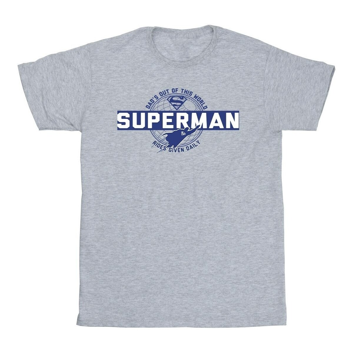 Abbigliamento Uomo T-shirts a maniche lunghe Dc Comics Superman Out Of This World Grigio