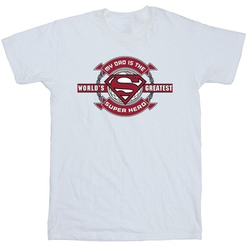 Abbigliamento Uomo T-shirts a maniche lunghe Dc Comics BI45435 Bianco