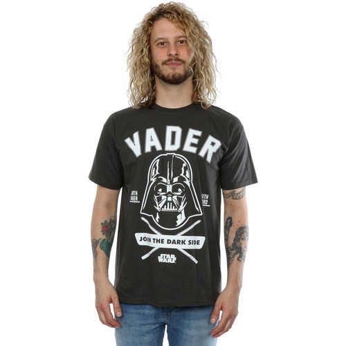 Abbigliamento Uomo T-shirts a maniche lunghe Disney Darth Vader Collegiate Multicolore