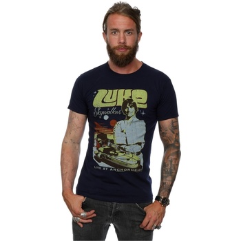 Image of T-shirts a maniche lunghe Disney Luke Skywalker Rock Poster