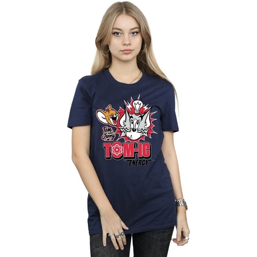 Abbigliamento Donna T-shirts a maniche lunghe Dessins Animés Tomic Energy Blu