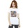 Abbigliamento Donna T-shirts a maniche lunghe Dessins Animés Grid Squares Bianco