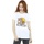 Abbigliamento Donna T-shirts a maniche lunghe Dessins Animés Sketch Logo Bianco