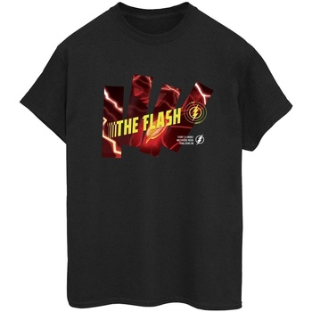 Abbigliamento Donna T-shirts a maniche lunghe Dc Comics The Flash Pillars Nero