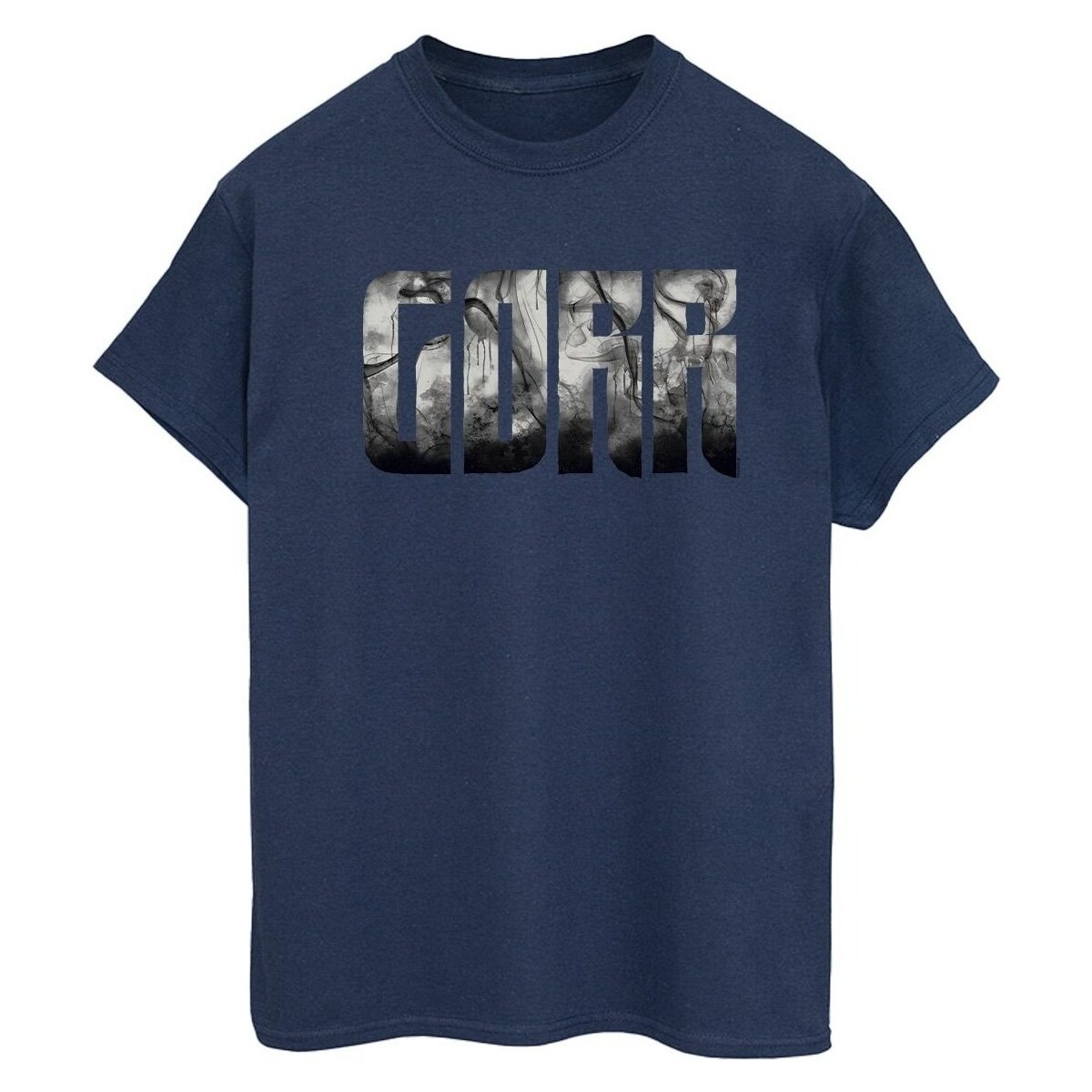 Abbigliamento Donna T-shirts a maniche lunghe Marvel Thor Love And Thunder Gorr Chest Blu