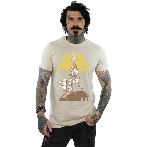 Abbigliamento Uomo T-shirts a maniche lunghe Disney Vintage Rebels Multicolore