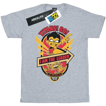 Abbigliamento Donna T-shirts a maniche lunghe Dc Comics Teen Titans Go I Am The Leader Grigio