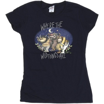 Abbigliamento Donna T-shirts a maniche lunghe Where The Wild Things Are BI46721 Blu