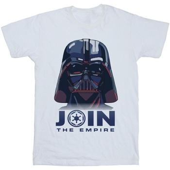 Abbigliamento Uomo T-shirts a maniche lunghe Star Wars: A New Hope BI46766 Bianco