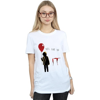 Abbigliamento Donna T-shirts a maniche lunghe It Georgie Float Bianco