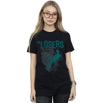Abbigliamento Donna T-shirts a maniche lunghe It Chapter 2 The Losers Shadows Nero