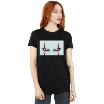 Abbigliamento Donna T-shirts a maniche lunghe It Chapter 2 Pennywise It Ends Nero