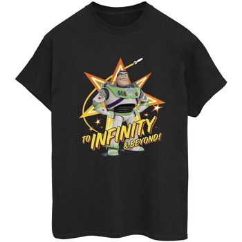 Abbigliamento Donna T-shirts a maniche lunghe Disney Toy Story Buzz To Infinity Nero