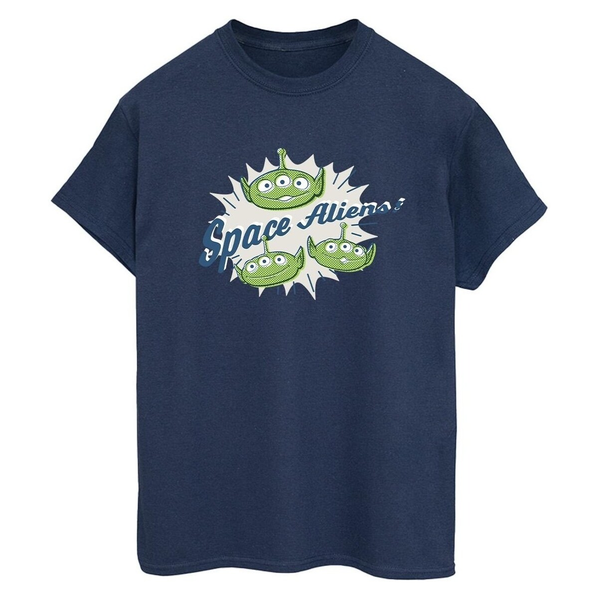 Abbigliamento Donna T-shirts a maniche lunghe Disney Toy Story Aliens Blu
