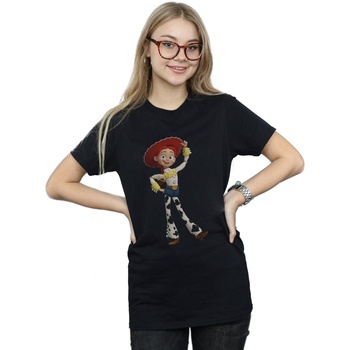 Abbigliamento Donna T-shirts a maniche lunghe Disney Toy Story Jessie Pose Nero