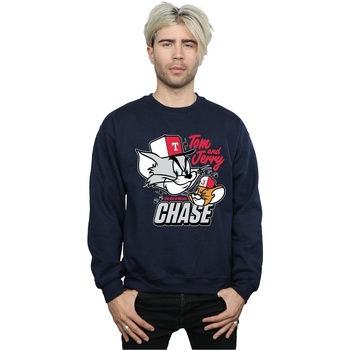 Abbigliamento Uomo Felpe Dessins Animés Cat & Mouse Chase Blu