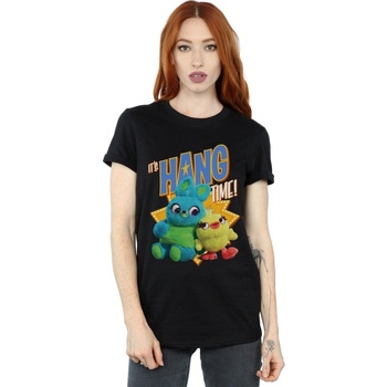 Abbigliamento Donna T-shirts a maniche lunghe Disney Toy Story 4 It's Hang Time Nero