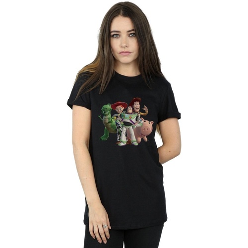 Abbigliamento Donna T-shirts a maniche lunghe Disney Toy Story 4 Group Nero