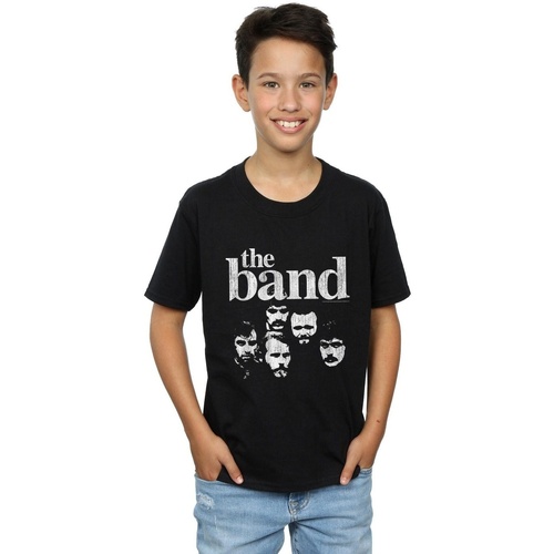 Abbigliamento Bambino T-shirt maniche corte The Band BI47020 Nero