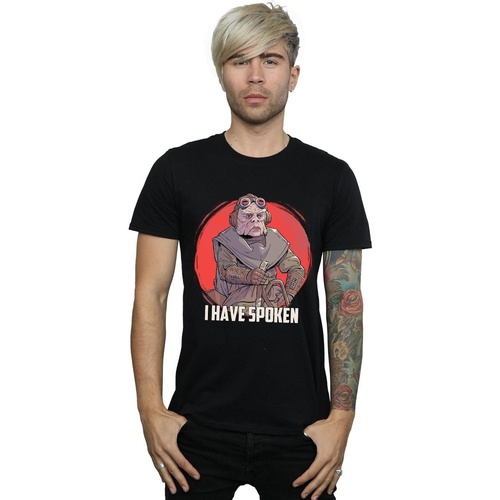 Abbigliamento Uomo T-shirts a maniche lunghe Disney  Nero