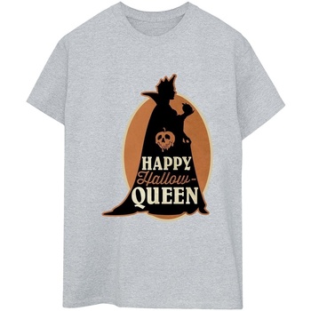 Abbigliamento Donna T-shirts a maniche lunghe Disney Villains Hallow Queen Grigio