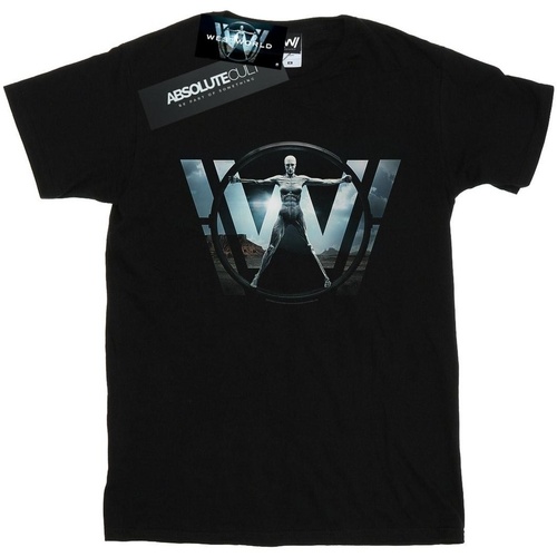 Abbigliamento Donna T-shirts a maniche lunghe Westworld Main Logo Nero