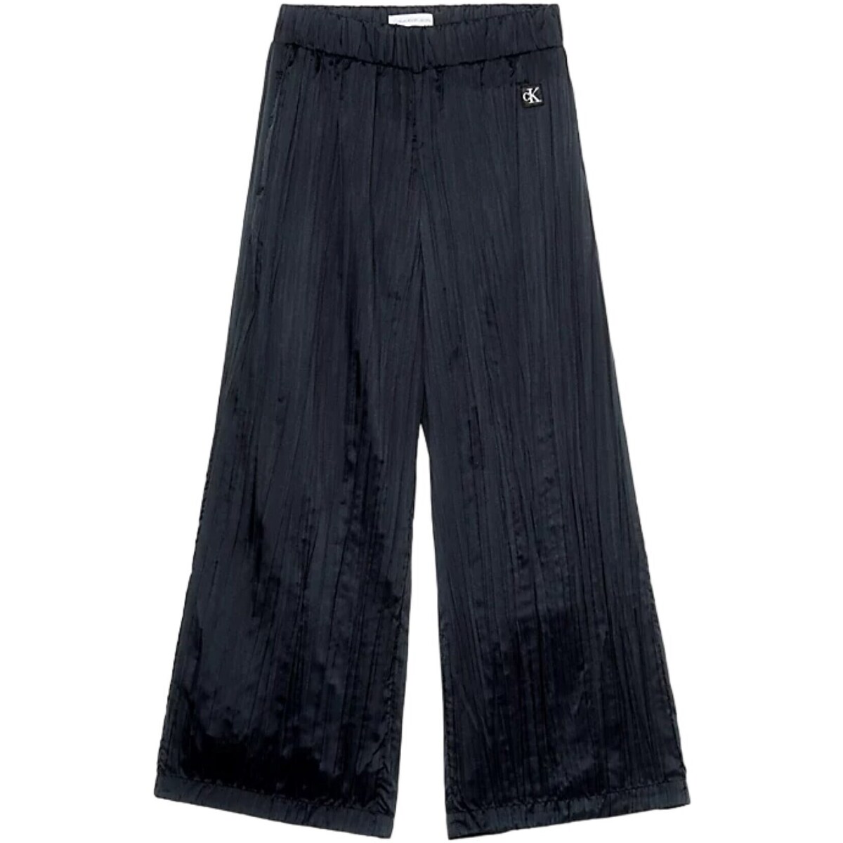 Abbigliamento Bambina Pantaloni 5 tasche Calvin Klein Jeans IG0IG02290 Nero