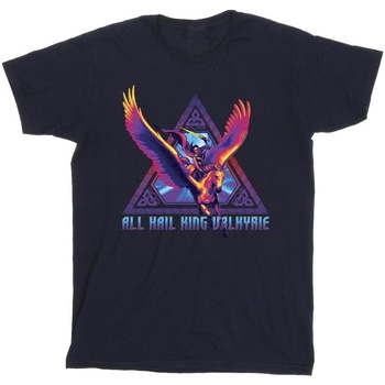 Abbigliamento Bambino T-shirt & Polo Marvel Thor Love And Thunder Valkyrie Blu