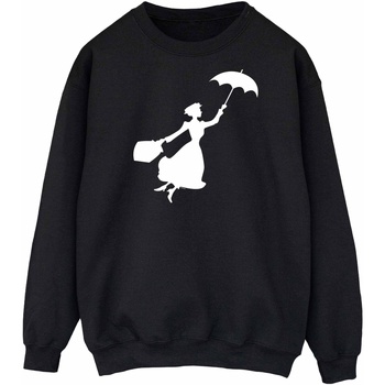 Abbigliamento Donna Felpe Disney Mary Poppins Flying Silhouette Nero