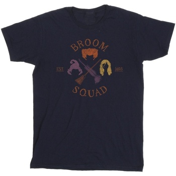 Abbigliamento Bambina T-shirts a maniche lunghe Disney Hocus Pocus Broom Squad 93 Blu