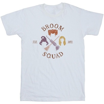 Abbigliamento Bambina T-shirts a maniche lunghe Disney Hocus Pocus Broom Squad 93 Bianco