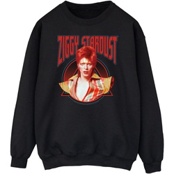 Abbigliamento Donna Felpe David Bowie Ziggy Stardust Nero
