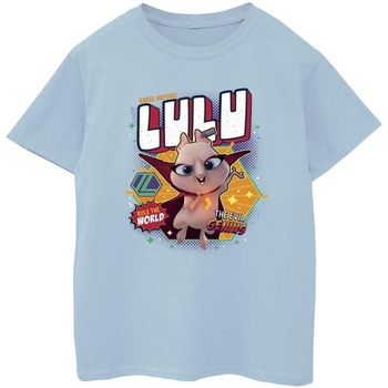 Abbigliamento Bambino T-shirt maniche corte Dc Comics DC League Of Super-Pets Lulu Evil Genius Blu