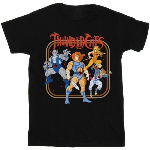 Abbigliamento Uomo T-shirts a maniche lunghe Thundercats Group Frame Nero