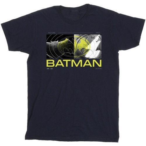 Abbigliamento Uomo T-shirts a maniche lunghe Dc Comics The Flash Batman Future To Past Blu