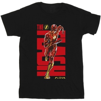 Abbigliamento Uomo T-shirts a maniche lunghe Dc Comics The Flash Dash Nero