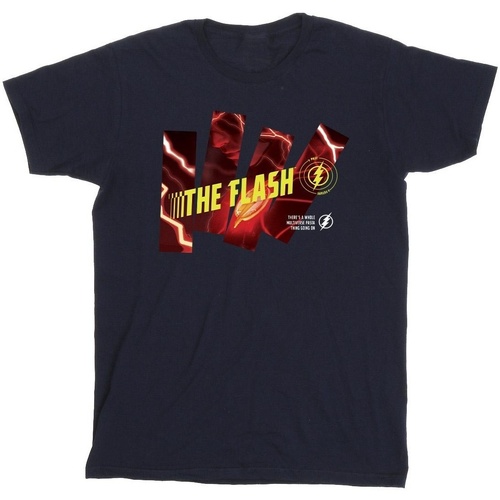 Abbigliamento Uomo T-shirts a maniche lunghe Dc Comics The Flash Pillars Blu