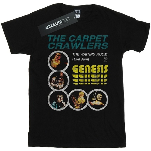 Abbigliamento Bambina T-shirts a maniche lunghe Genesis The Carpet Crawlers Nero