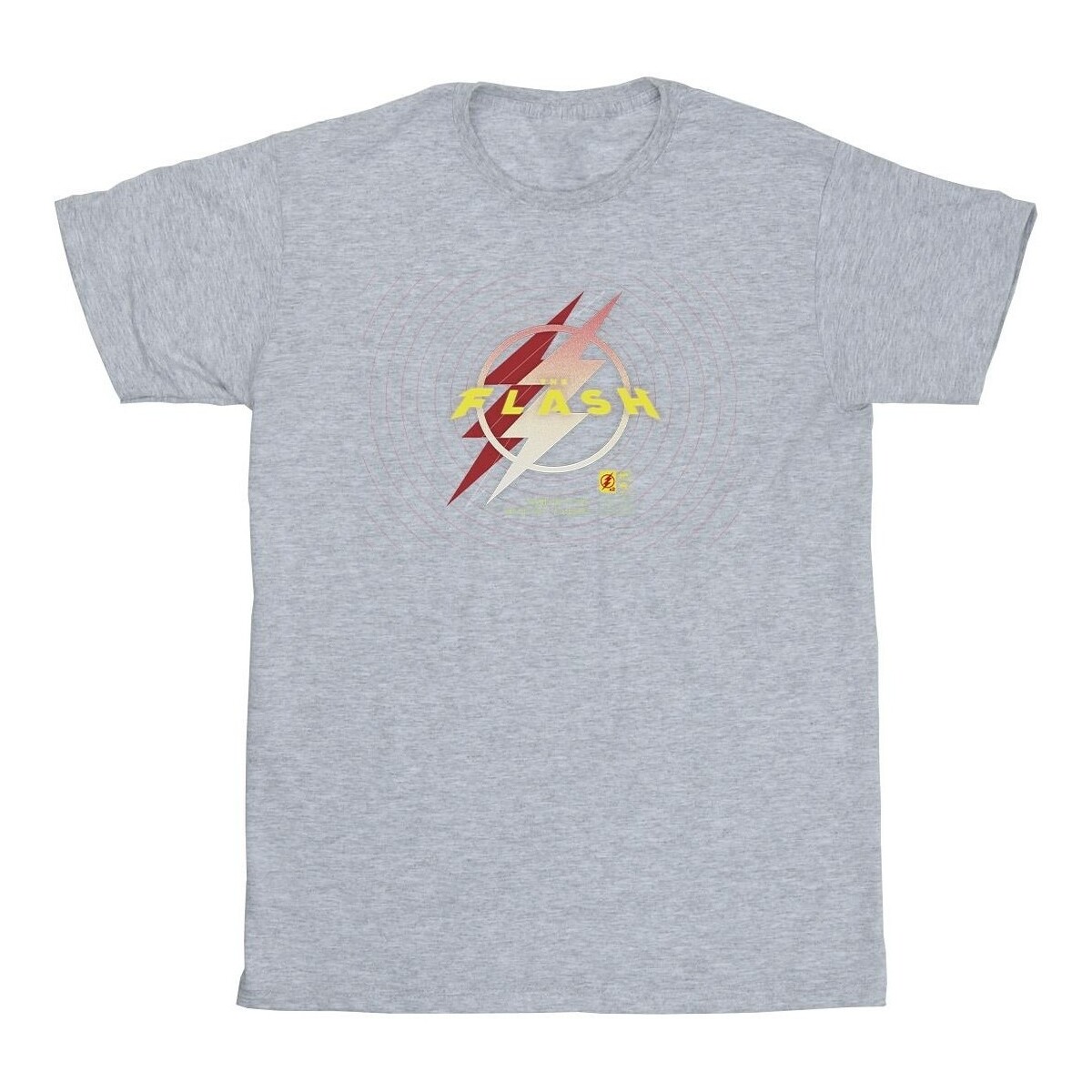 Abbigliamento Uomo T-shirts a maniche lunghe Dc Comics The Flash Lightning Logo Grigio