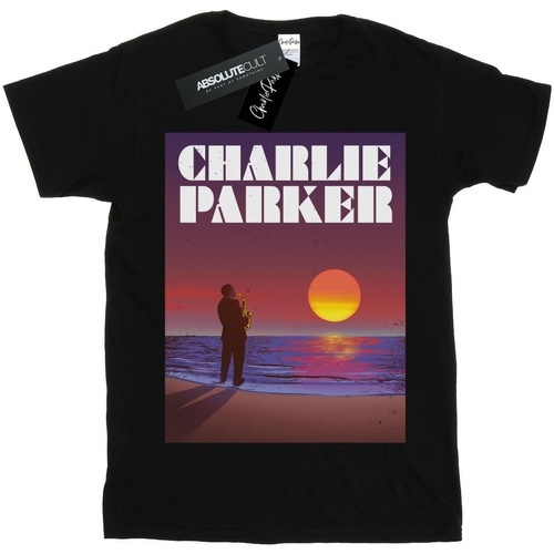 Abbigliamento Bambina T-shirts a maniche lunghe Charlie Parker Into The Sunset Nero
