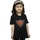 Abbigliamento Bambina T-shirts a maniche lunghe Dc Comics Superman Wings Shield Nero