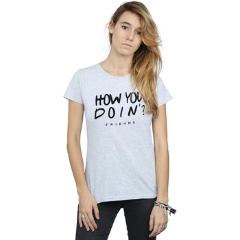 Abbigliamento Donna T-shirts a maniche lunghe Friends  Grigio