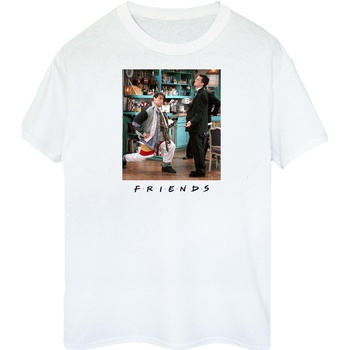 Abbigliamento Donna T-shirts a maniche lunghe Friends Joey Lunges Bianco