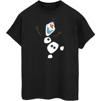 Abbigliamento Donna T-shirts a maniche lunghe Disney Frozen Olaf Deconstructed Nero
