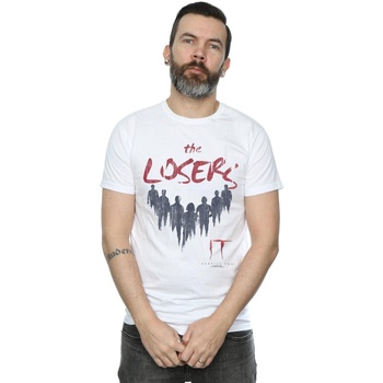 Abbigliamento Uomo T-shirts a maniche lunghe It Chapter 2 The Losers Group Bianco