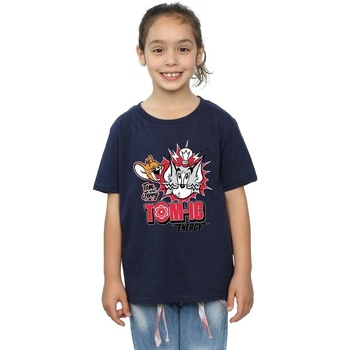 Abbigliamento Bambina T-shirts a maniche lunghe Dessins Animés Tomic Energy Blu