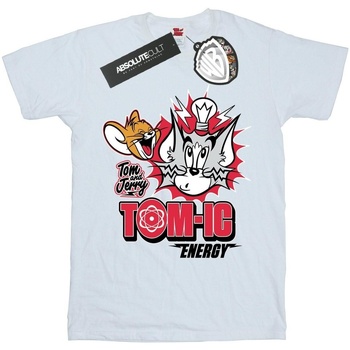 Abbigliamento Bambina T-shirts a maniche lunghe Dessins Animés Tomic Energy Bianco
