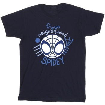 Abbigliamento Bambino T-shirt & Polo Marvel Spidey And His Amazing Friends Neighbourhood Blu