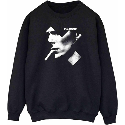 Abbigliamento Donna Felpe David Bowie Cross Smoke Nero